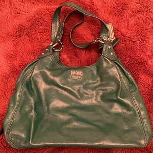 Coach Paten Leather Handbag